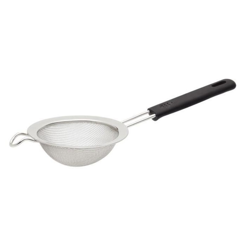Kitchen Mesh Strainer with Silicone Handle, 5in