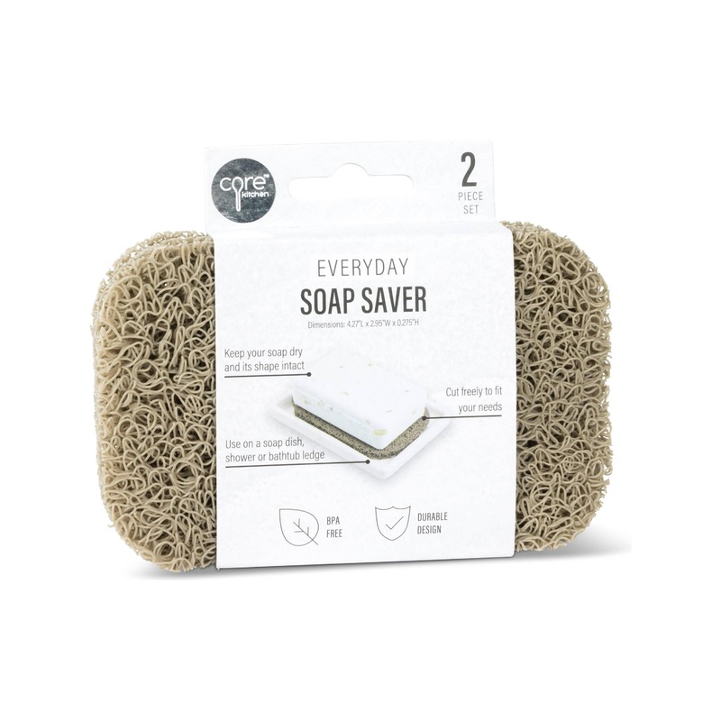 Mocha Soap Savers, Set of 2