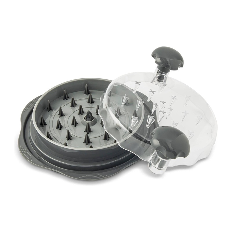 Rotating Meat Shredder with Built In Tray