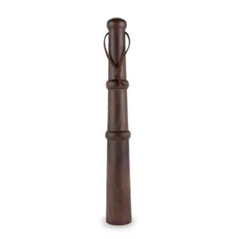 Viski Professional 12" Acacia Wood Muddler w/ Hanging Strap