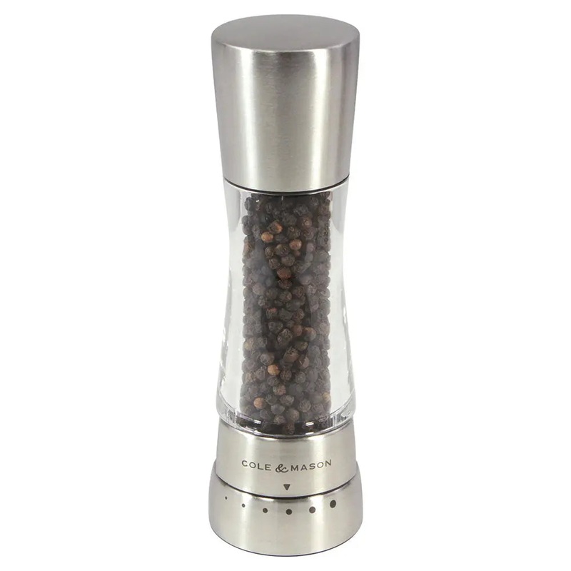 Cole & Mason Derwent Pepper Mill Stainless Steel