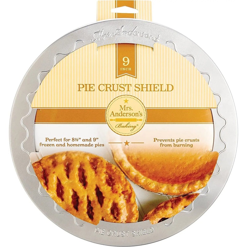Mrs. Andersons Baking Pie Crust Protector Shield, Fits 9-Inch Pie Plates