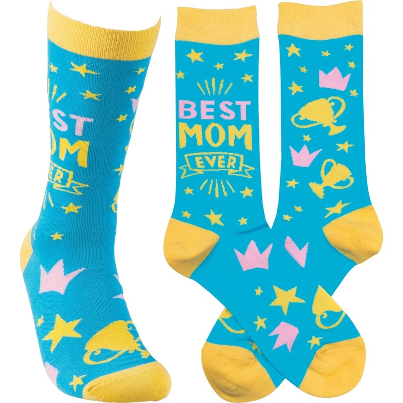 Primitives By Kathy - "Best Mom" Socks