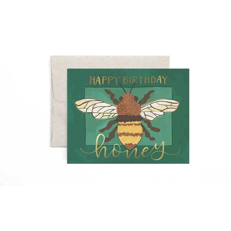 Happy Birthday Honey Greeting Card