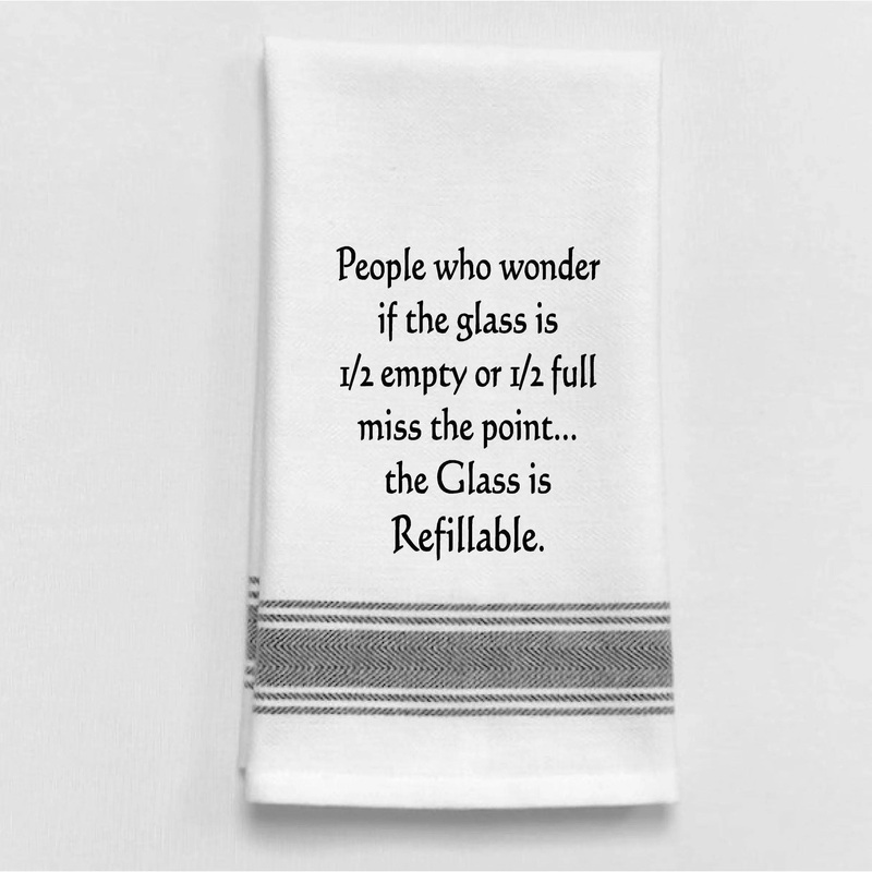 People who wonder if the glass is B+W Towel