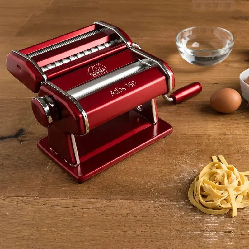 Marcato Atlas 150 Pasta Machine - Red