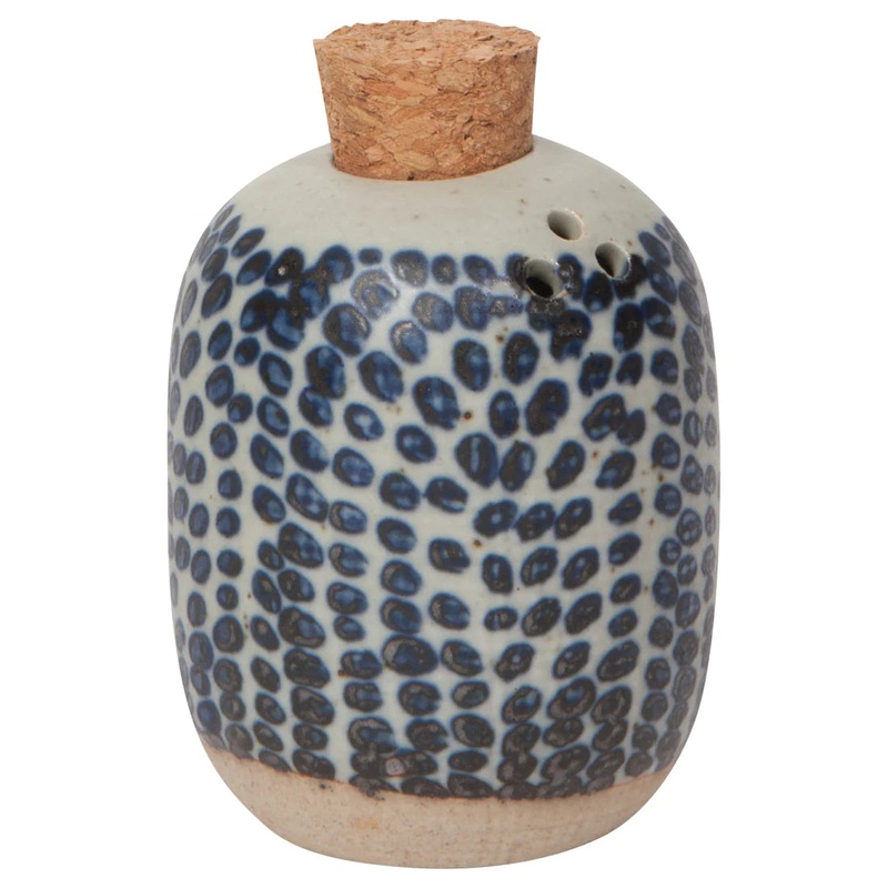 Organic Ceramic Salt + Pepper Shakers