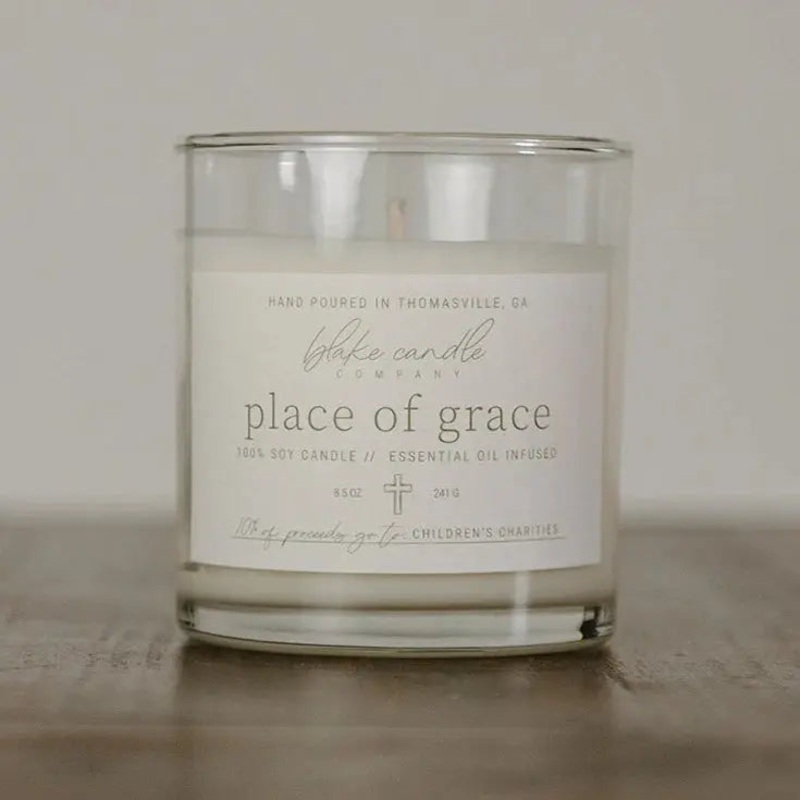 Place of Grace 8.5oz Candle by Blake Candle Company