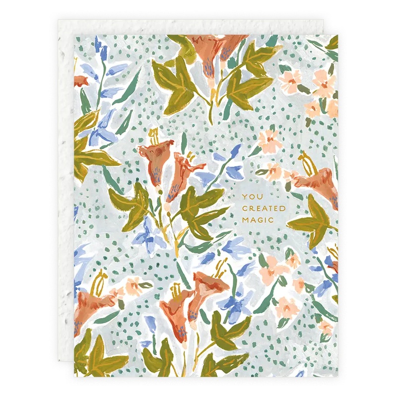 You Created Magic - Baby Card
