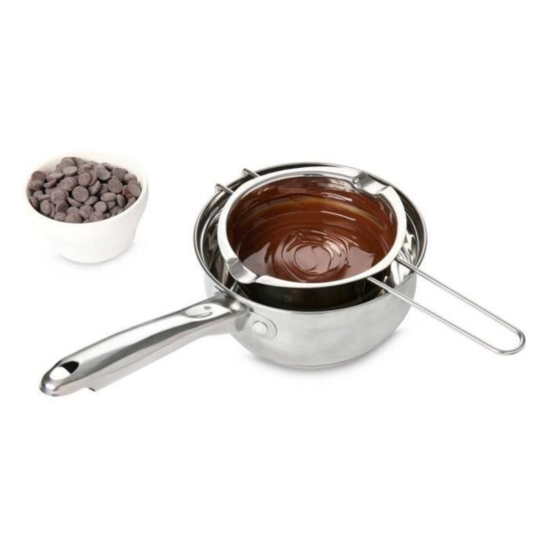 Baking Chocolate Melting Pot with Pour Spouts, 2.5-Cup