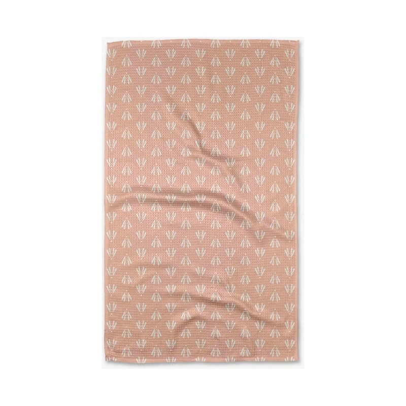 Moth Geometric Geometry Kitchen Tea Towel