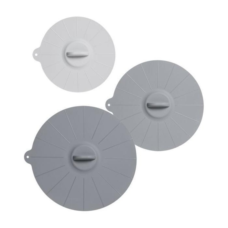 Silicone Cooking & Storage Lids, Set of 3