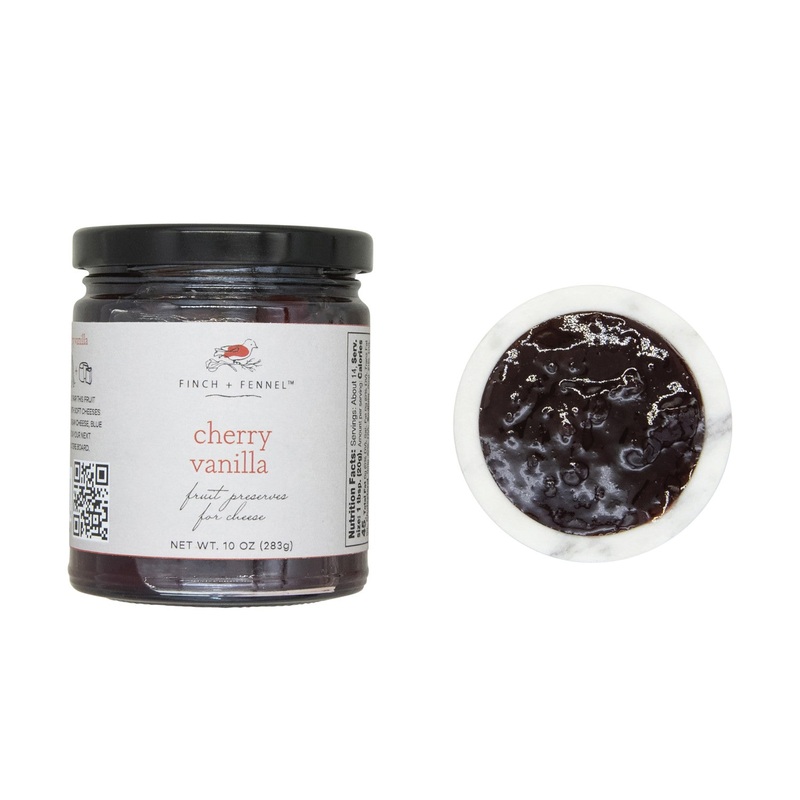 Cherry Vanilla Fruit Preserves for Cheese, 10 oz.