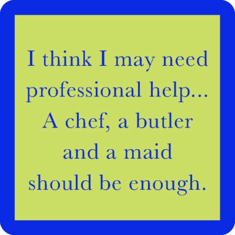 Professional Help Coaster | Funny Party Gift | Home Bar Decor