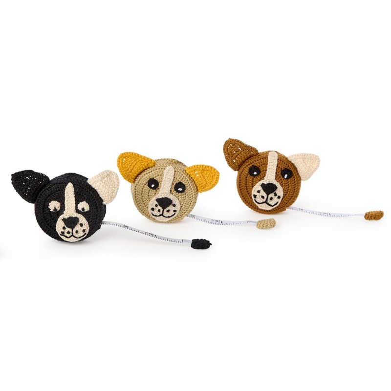 Puppy Hand-Crocheted Measuring Tape