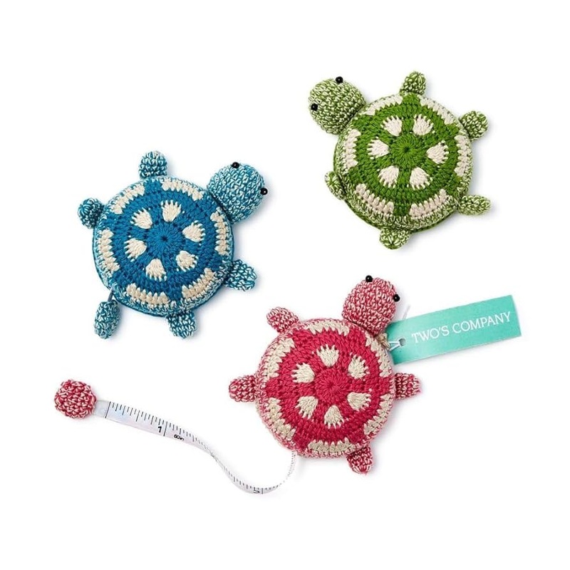 Turtle Hand-Crocheted Measuring Tape