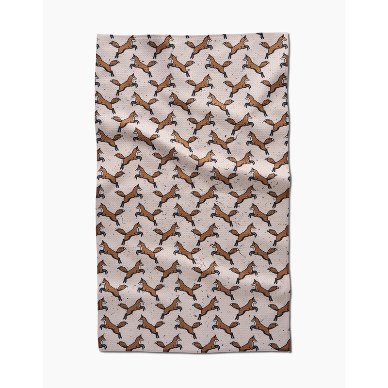 Vixen Geometry Tea Towel