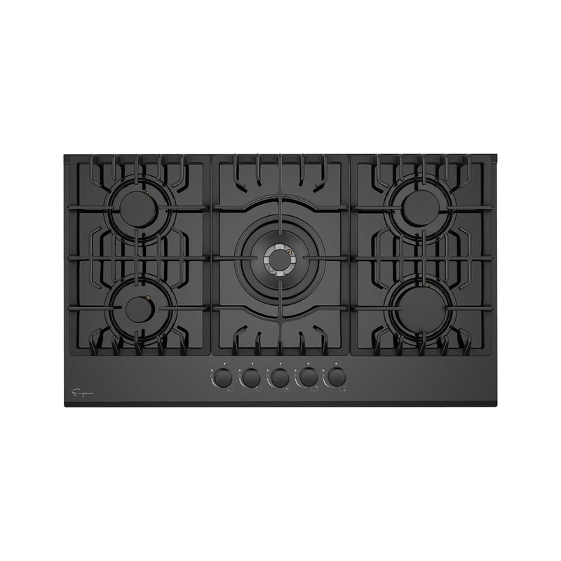 Empava 30 in. 5 Burner Built-in Gas Cooktops in Black (30GC26)