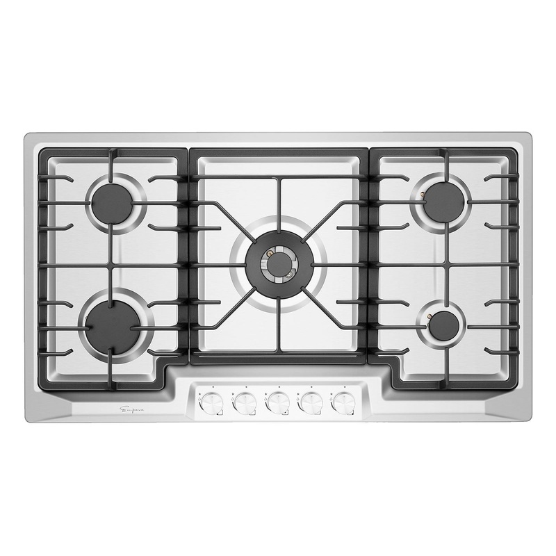 Empava 36 in. 5 Burner Built-in Gas Cooktop (36GC23)