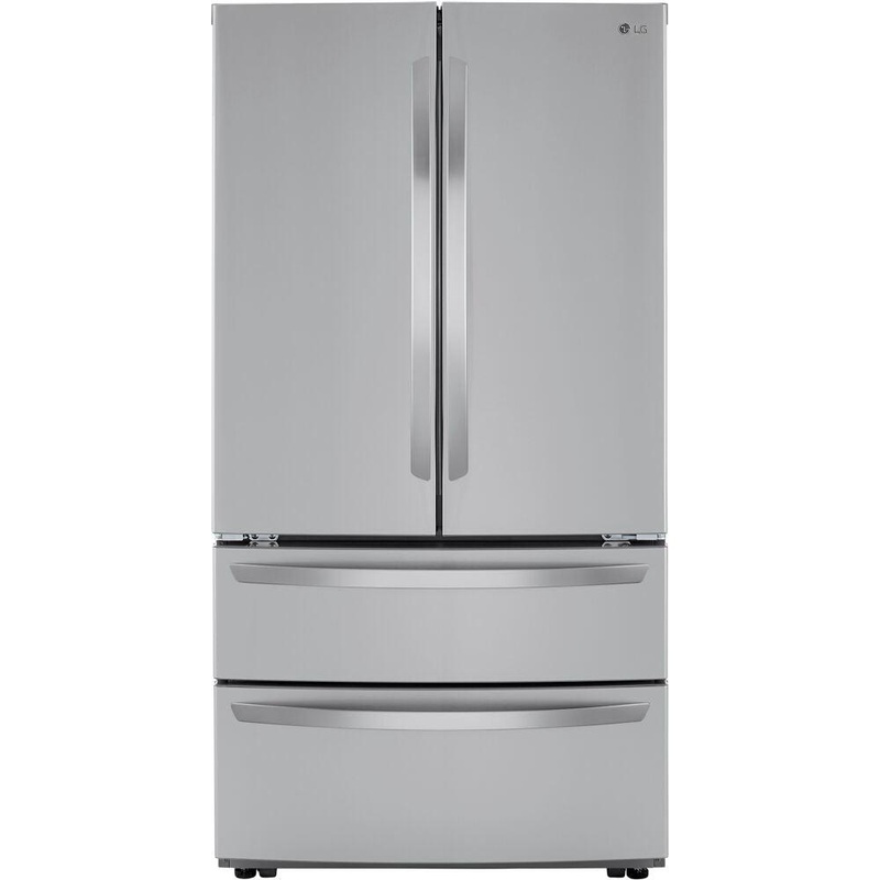 LG 36 in. 4-Door French Door Refrigerator 27 Cu. Ft. (LMWS27626S)