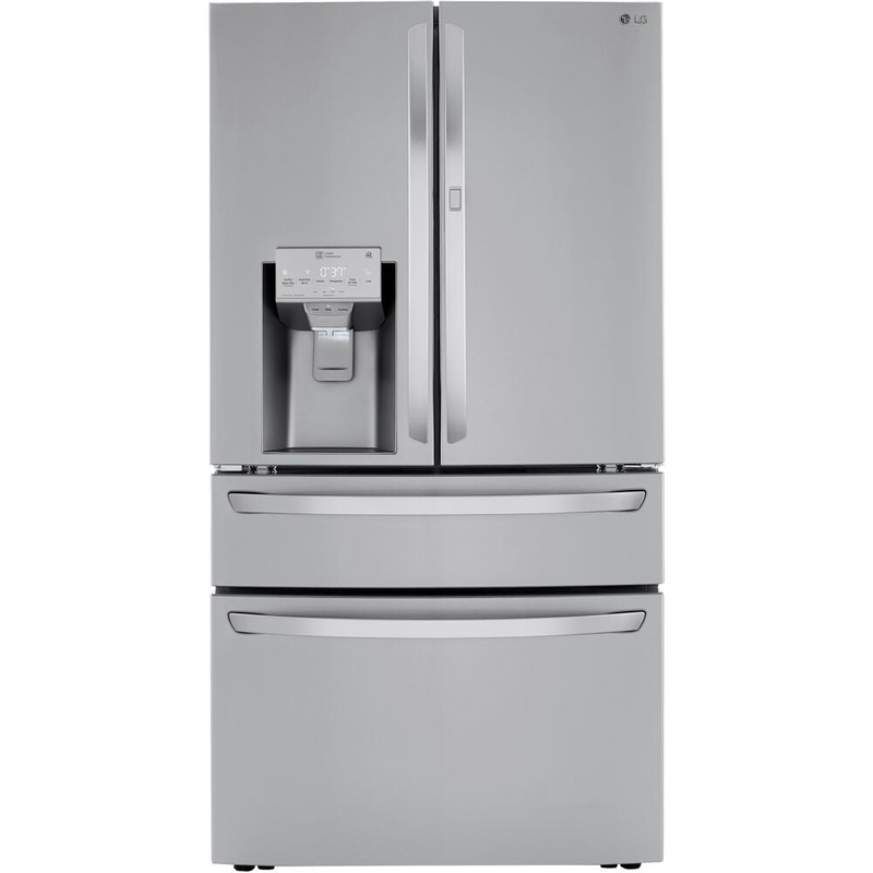 LG 36 in. 4-Door French Door Refrigerator in Stainless Steel 23 Cu. Ft. (LRMDC2306S)