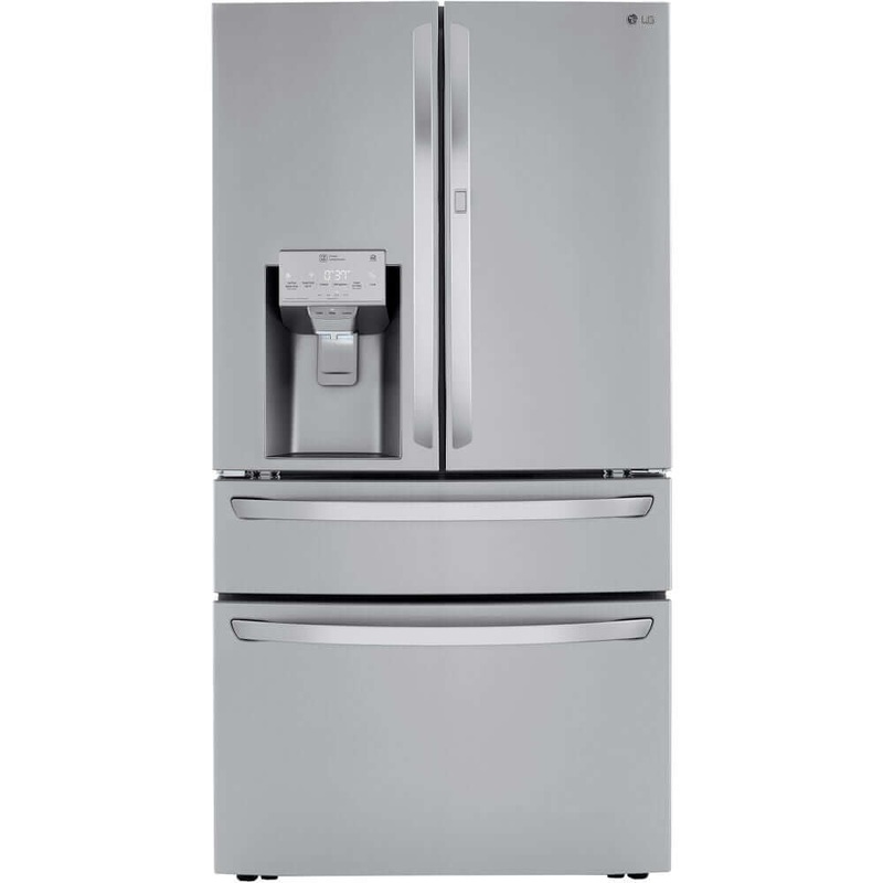 LG 36 in. 4-Door French Door Refrigerator in Stainless Steel 30 Cu. Ft. (LRMDS3006S)