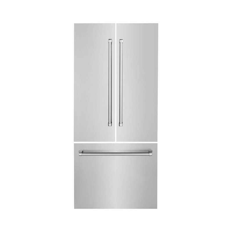 ZLINE 36" Refrigerator Panels in Stainless Steel for a 36" Built-in Refrigerator (RPBIV-304-36)