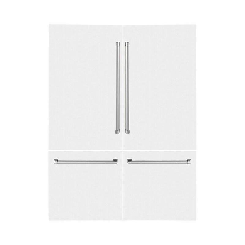 ZLINE 60 in. Refrigerator Panels in White Matte for a 60 in. Built-in Refrigerator (RPBIV-WM-60)