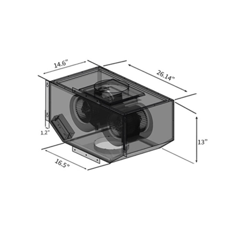 ZLINE Dual Remote Range Hood Blower (T95)