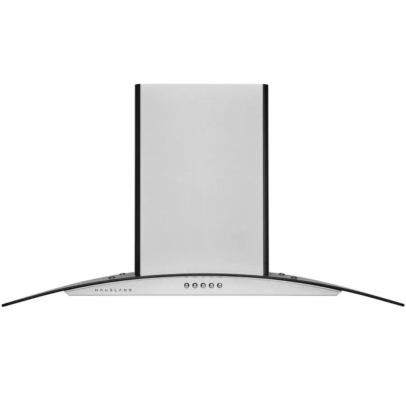 HauslaneChef Convertible Stainless Steel and Glass Wall Mount Range Hood with Size Options (WM-600SS)