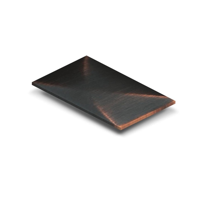 ZLINE 3 x 5 Oil-Rubbed Bronze Copper Sample (CS-O)