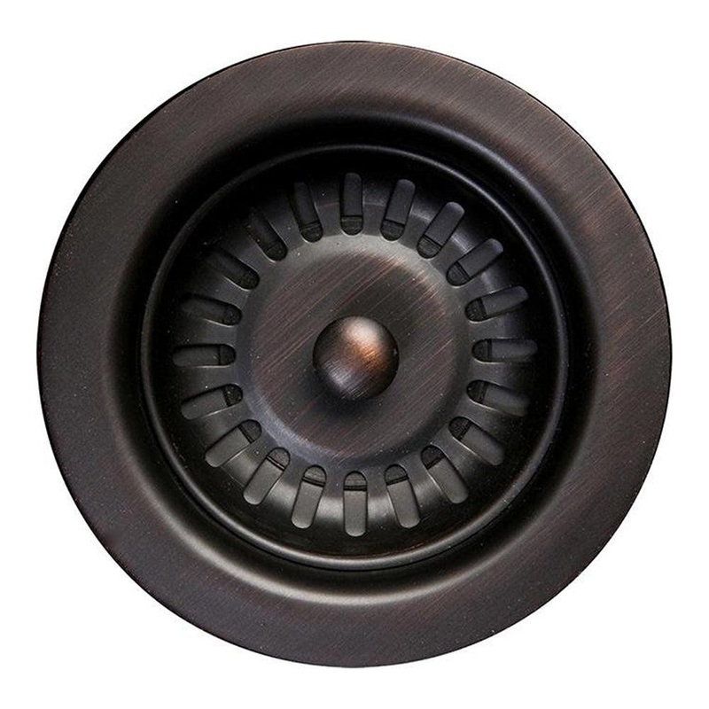Premier Copper 3.5 in. Kitchen, Prep, Bar Basket Strainer Drain in Oil Rubbed Bronze