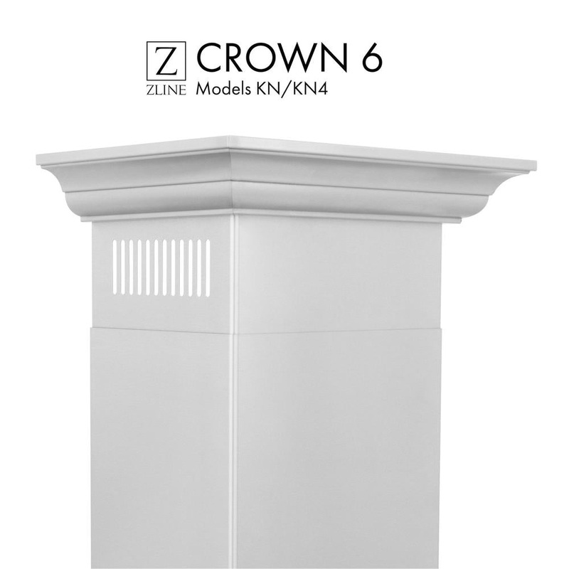 ZLINE Crown Molding Profile 6 for Wall Mount Range Hood (CM6-KN/KN4)
