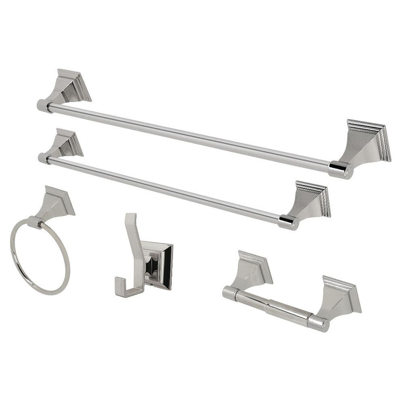 Kingston Brass Monarch 5-Piece Bathroom Accessory Set