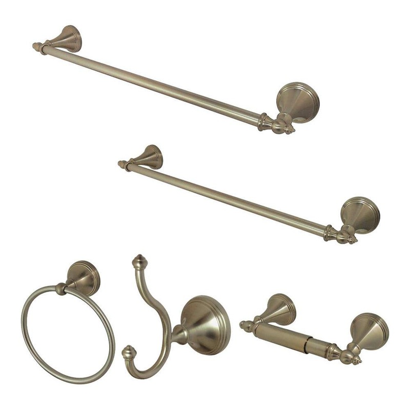 Kingston Brass Naples 5-Piece Bathroom Accessory Set