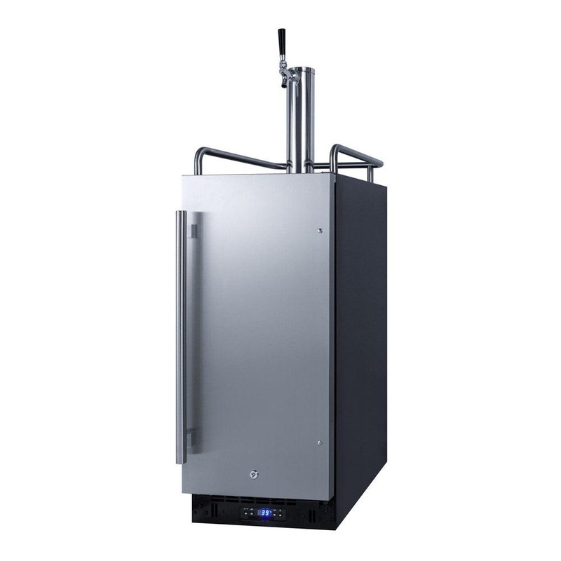 SUMMIT 15 in. Built-In Kegerator (SBC15BEER)