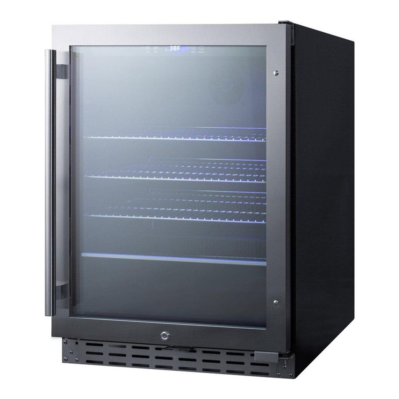 SUMMIT 24 in. ADA-Compliant Built-In Beverage Cooler (ALBV2466)