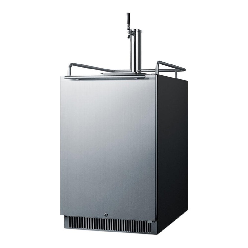 SUMMIT 24 in. Built-In Kegerator (SBC677BI)