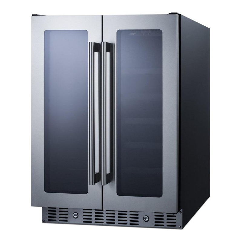 SUMMIT 24 in. Built-In Wine/Beverage Center, ADA Compliant (ALFD24WBV)