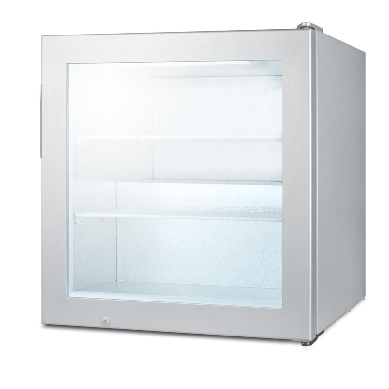 SUMMIT Commercial 24 in. Compact Display Freezer (SCFU386)