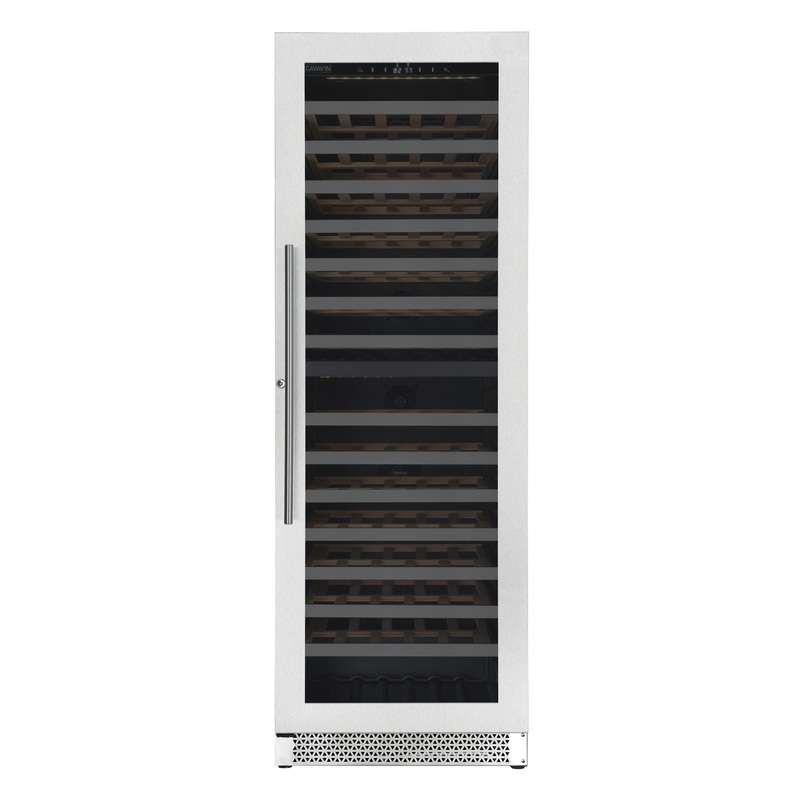 Cavavin Vinoa Collection - 24 in. Wine Cooler in Stainless Steel - 153 Bottle (V-153WDZ)