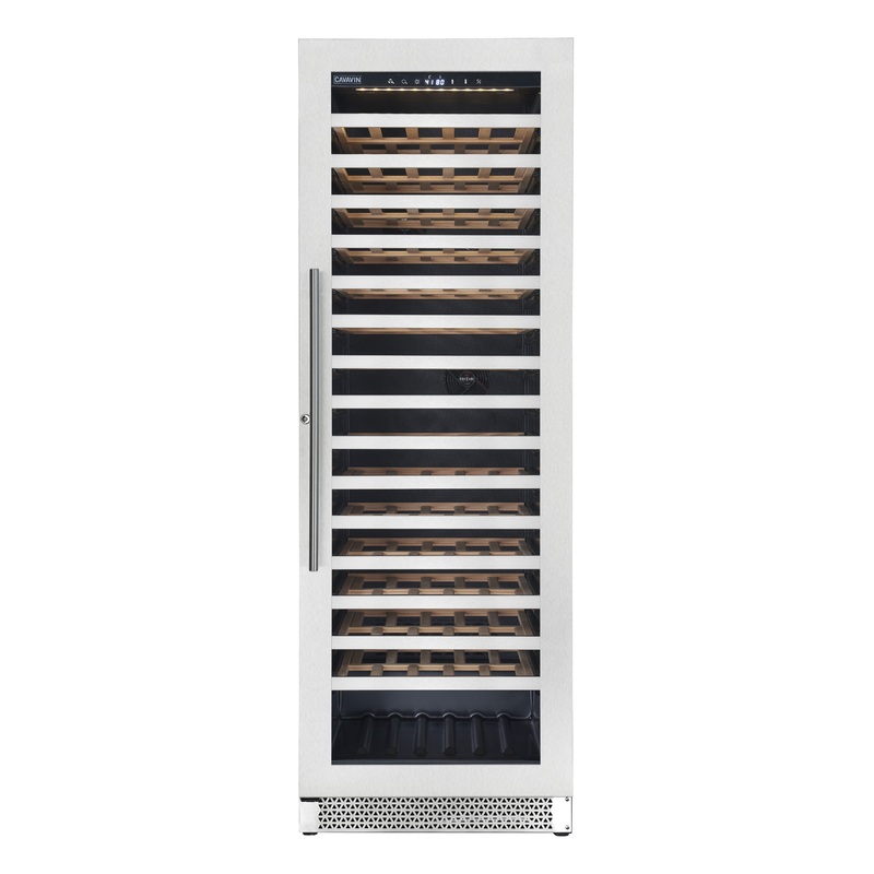 Cavavin Vinoa Collection - 24 in. Wine Cooler in Stainless Steel - 163 Bottle (V-163WSZ)