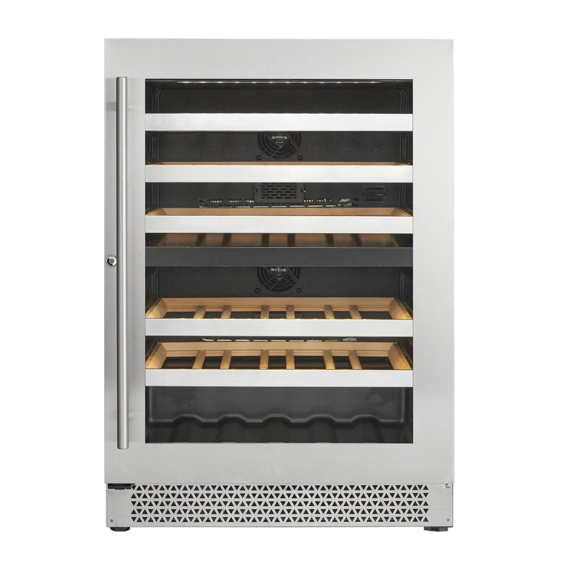 Cavavin Vinoa Collection - 24 in. Wine Cooler in Stainless Steel - 41 Bottle (V-041WDZ)