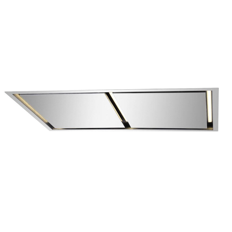 Forno Arezzo - 44 in. Ceiling Mounted Recessed Range Hood with Perimetric Heat, Odor, Gases and Steam Air Capture (FRHRE5312-44)