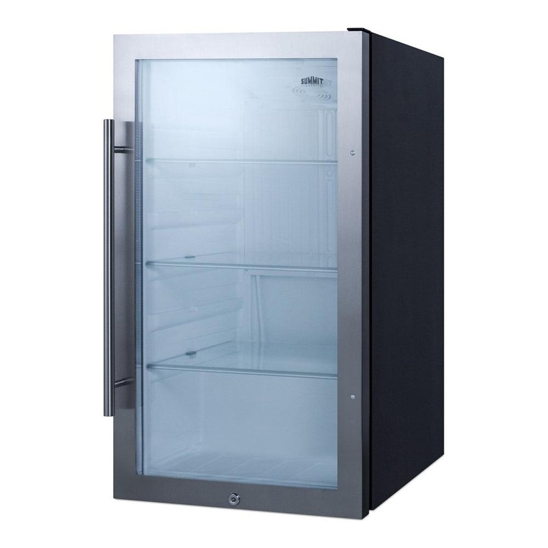 SUMMIT 19 in. Shallow Depth Indoor/Outdoor Beverage Cooler (SPR489OS)