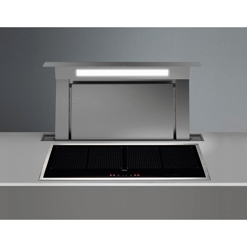 Falmec 36 in. Down Draft Range Hood in Stainless Steel- Motor Required (FDDOW36T6SS)