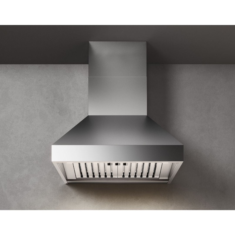 Falmec Pyramid Pro 36 in. 1000 CFM Island Mount Range Hood in Stainless Steel (FPDPR36I9SS-3)