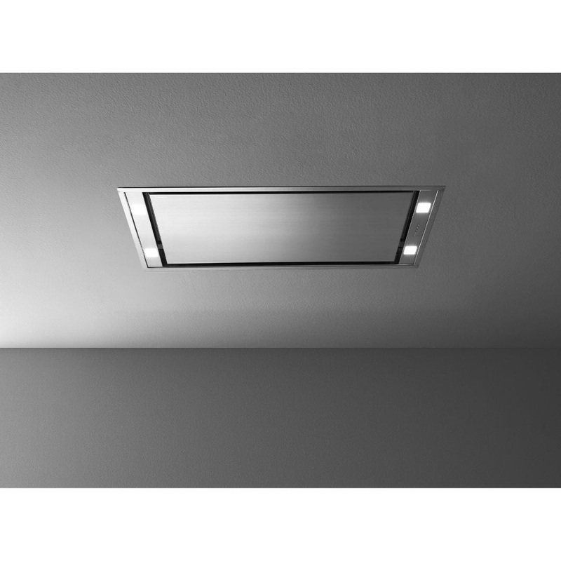 Falmec Stella 600 CFM Flush Ceiling Mount Range Hood with Size Options- Motor Required (FDSTE)