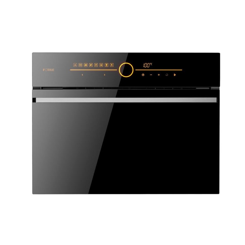 Fotile 24 in. Built-In Steam Oven in Black Tempered Glass (SCD42-C2T)