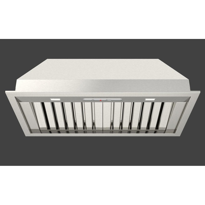 Fulgor Milano 34 in. 600 CFM Professional Range Hood Insert in Stainless Steel (F6BP34S1)